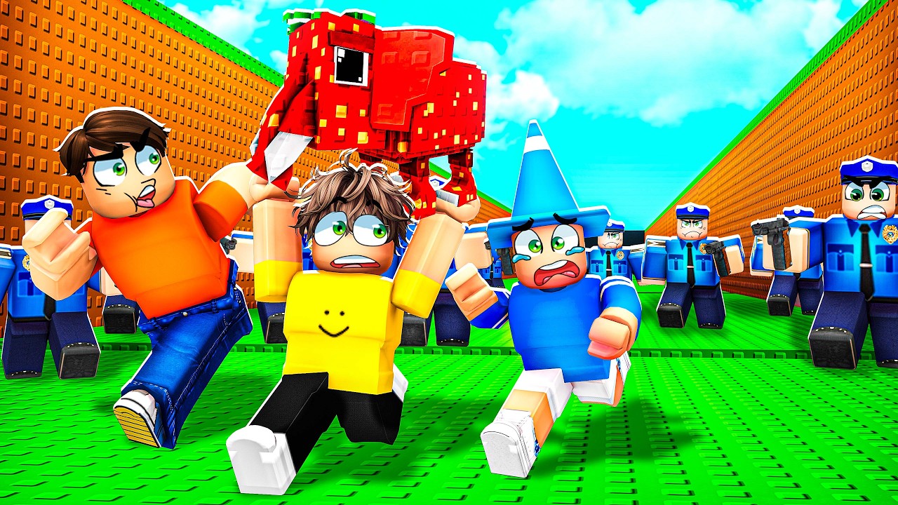 Roblox ESCAPE POLICE for Brainrots!