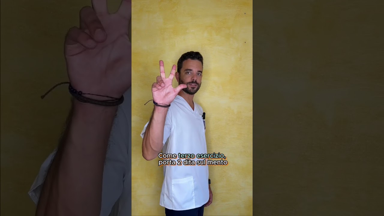 Esercizio per migliorare la Postura Cervicale 