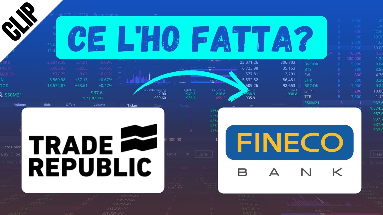 Trasferire ETF da Trade Republic a Fineco [CLIP]