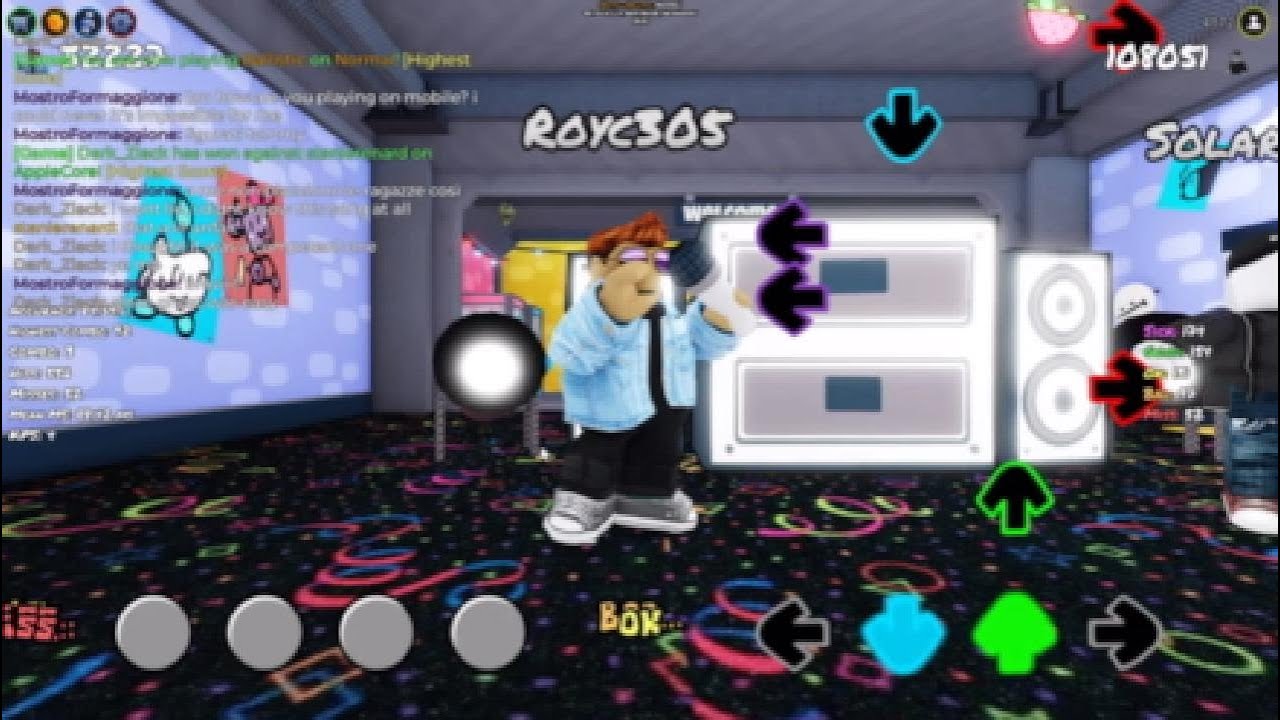 Playing fnf with my Lil bro