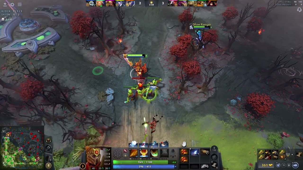 LC Win(3): Fall a lot, dota2/0976