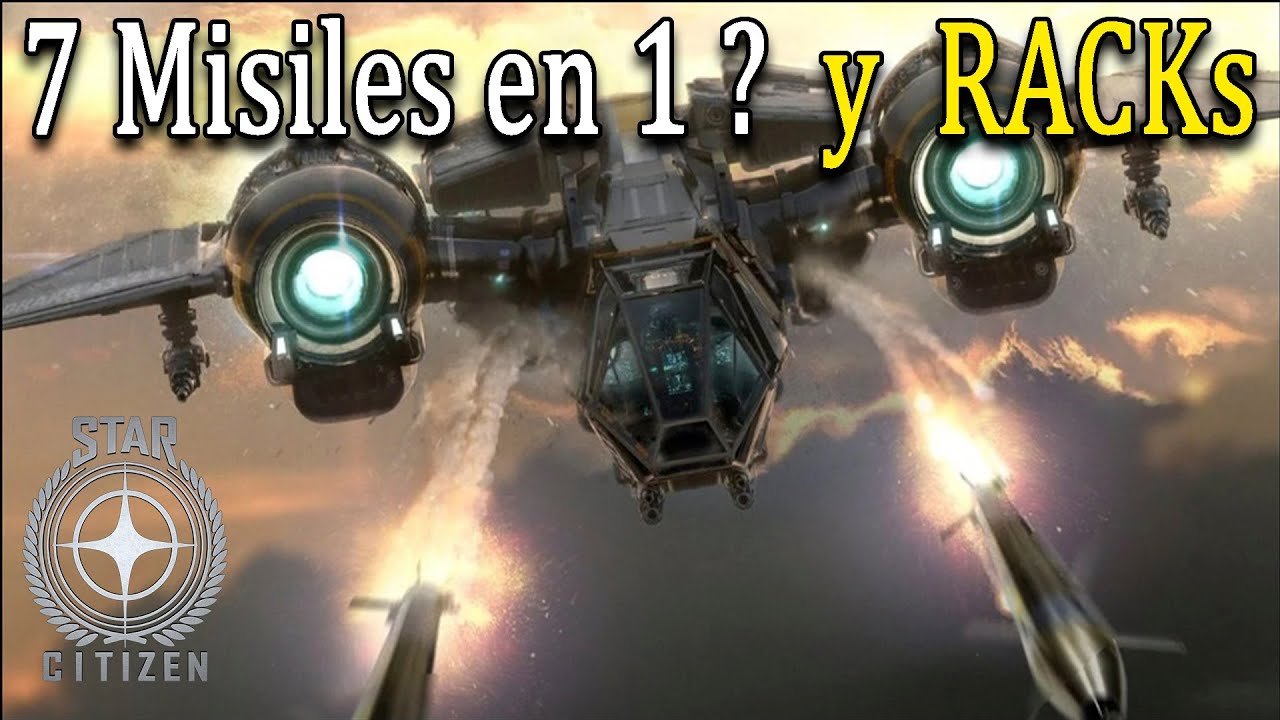 28 misiles a la VEZ💥Tutorial RACKS y Rattlers | Star Citizen en Español