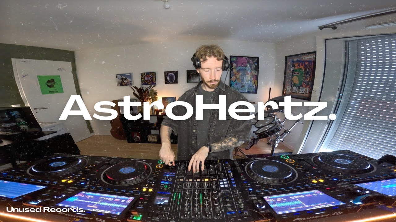 ASTROHERTZ I HOUSE, MINIMAL, DEEP TECH DJ SET I UNUSED RECORDS