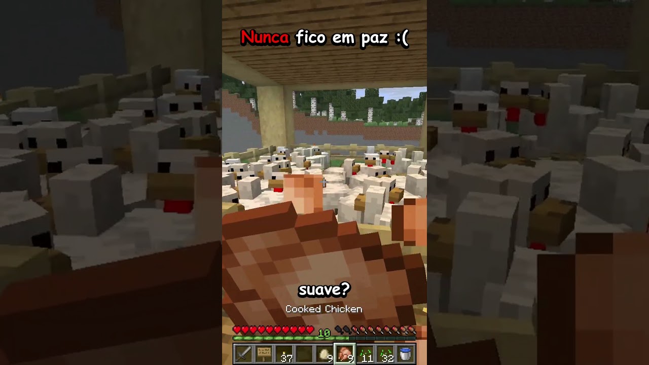 EU NUNCA TENHO PAZ!