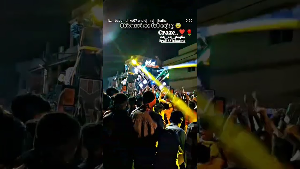 DJ RAJ JHAJHA 🔱✨ Shivbarat Mahashivratri 2k25 🔥🤘