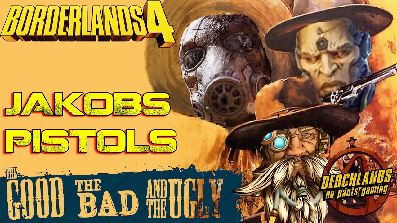 Хорошее, плохое, злое в Borderlands 4: пистолеты Jakobs.