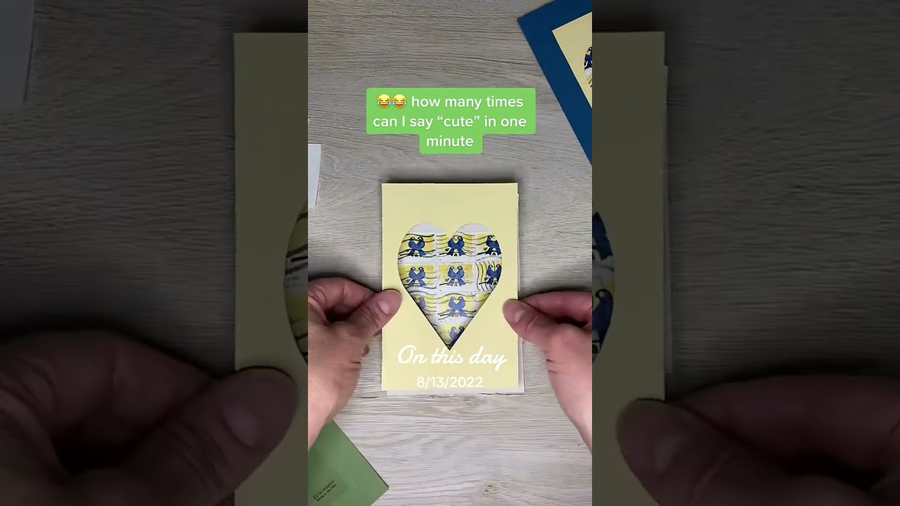 #onthisday how to use stamps to make one of a kind cards