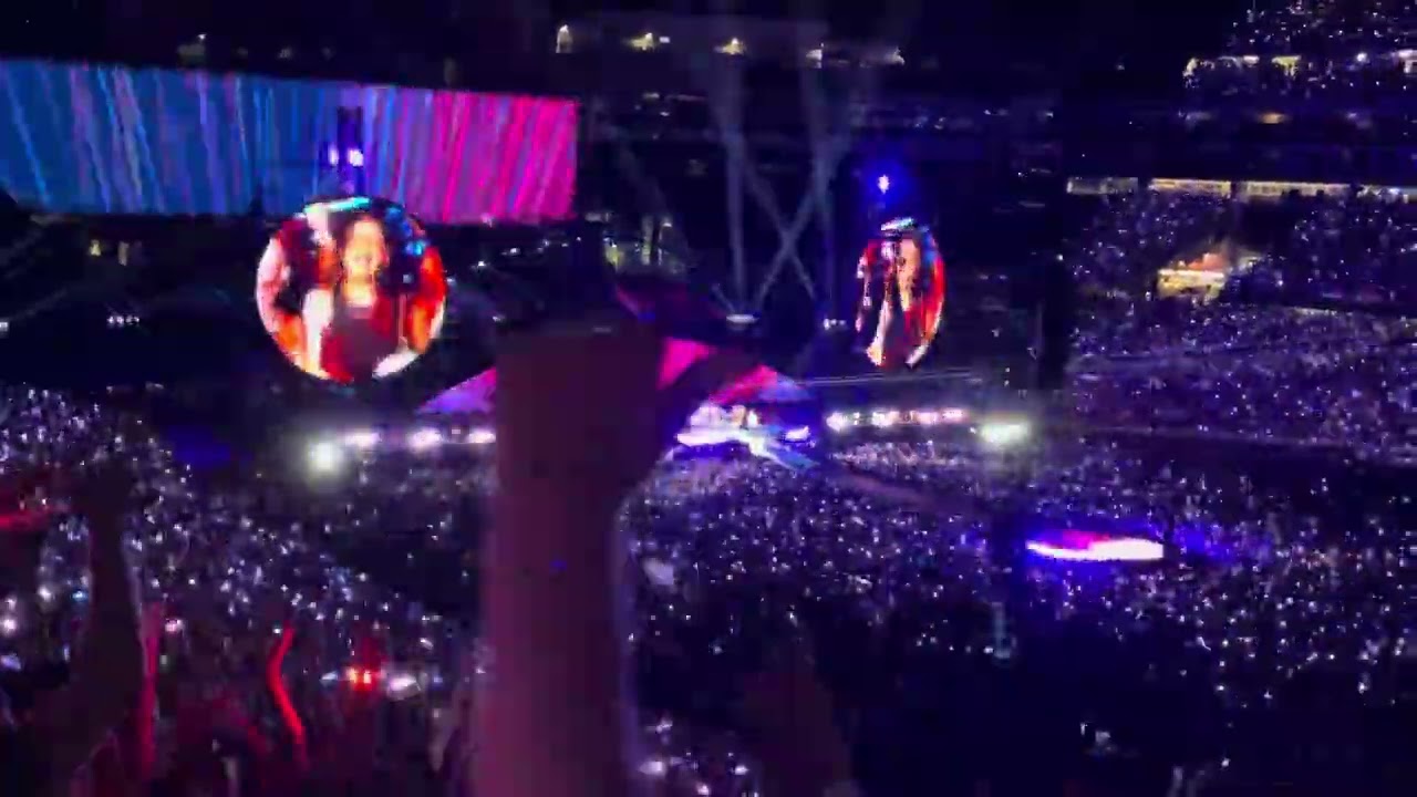 Coldplay A Sky Full of Stars in Boston, July 15, 2025 ￼￼