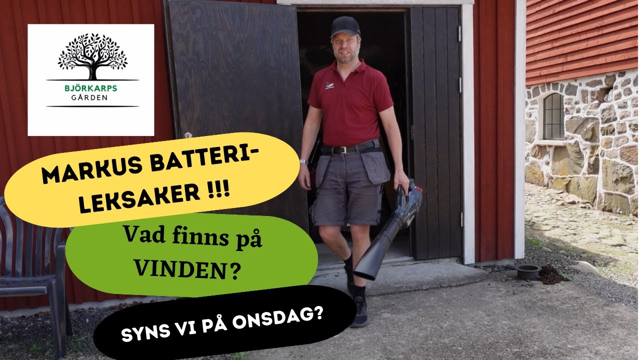Vad finns p&aring; VINDEN?! Batteridrivna leksaker och &auml;ven ber&auml;ttar vi vad som h&auml;nder p&aring; onsdag!!