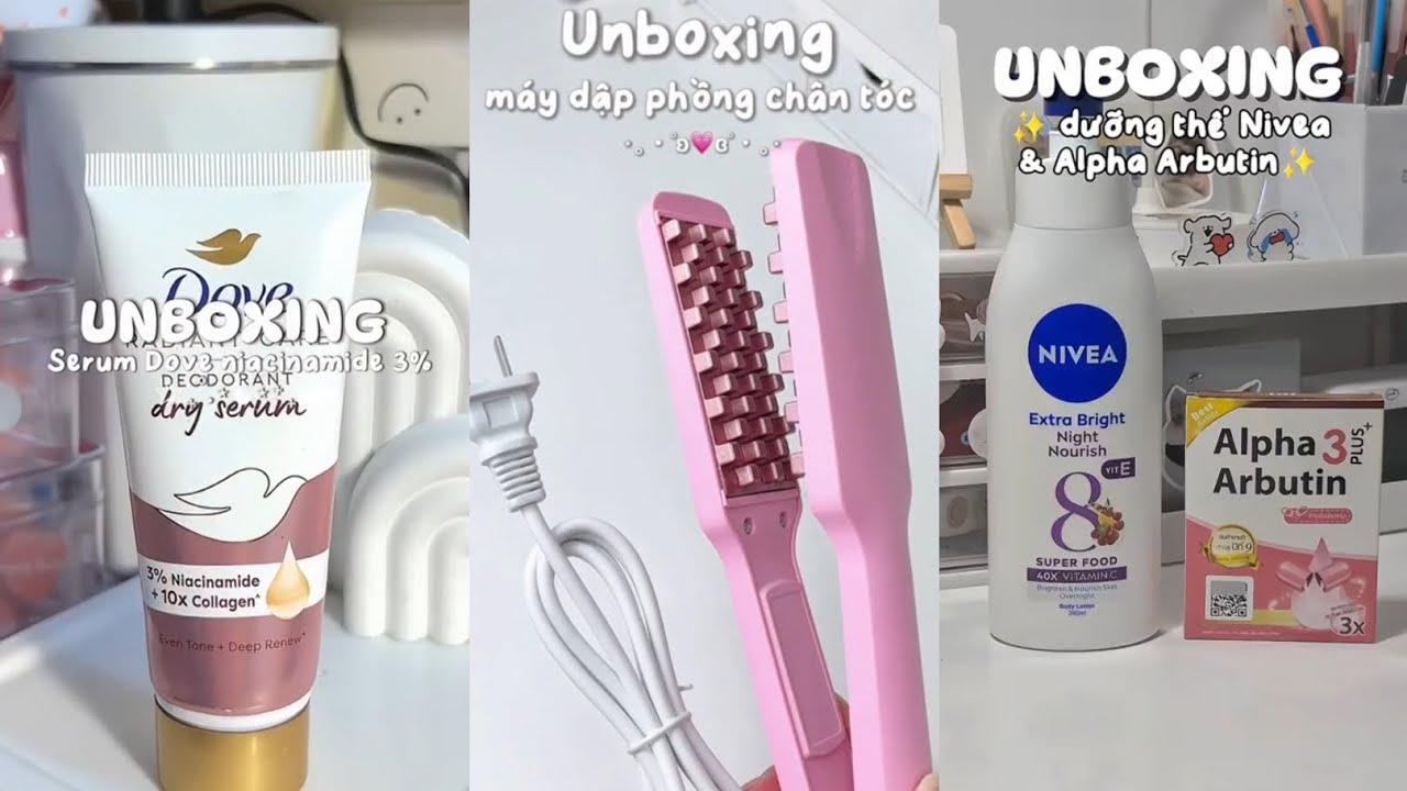 🛒[UNBOXING SHOPEE]🛒 Muốn đẹp thì ấn vào đây