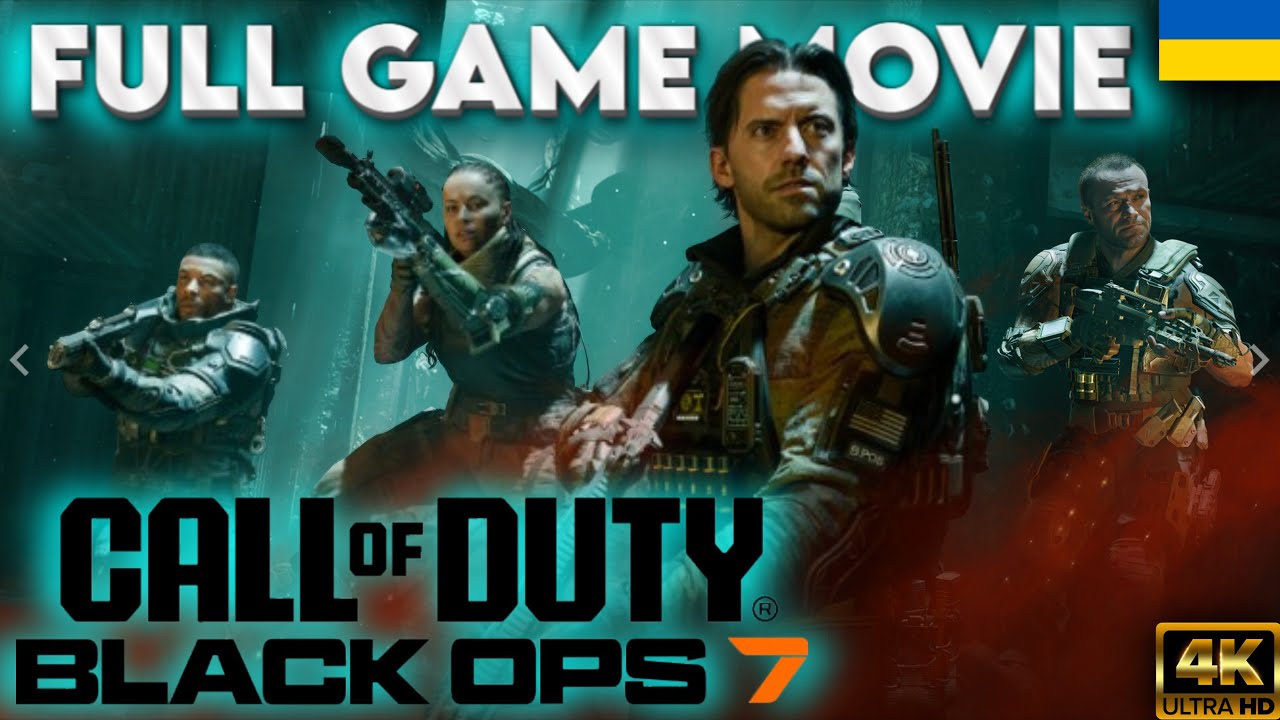 CALL OF DUTY BLACK OPS 7 |  FULL GAME MOVIE  ➤  [4K HDR 60 FPS] #callofdutyblackops7 #fullgamemovie