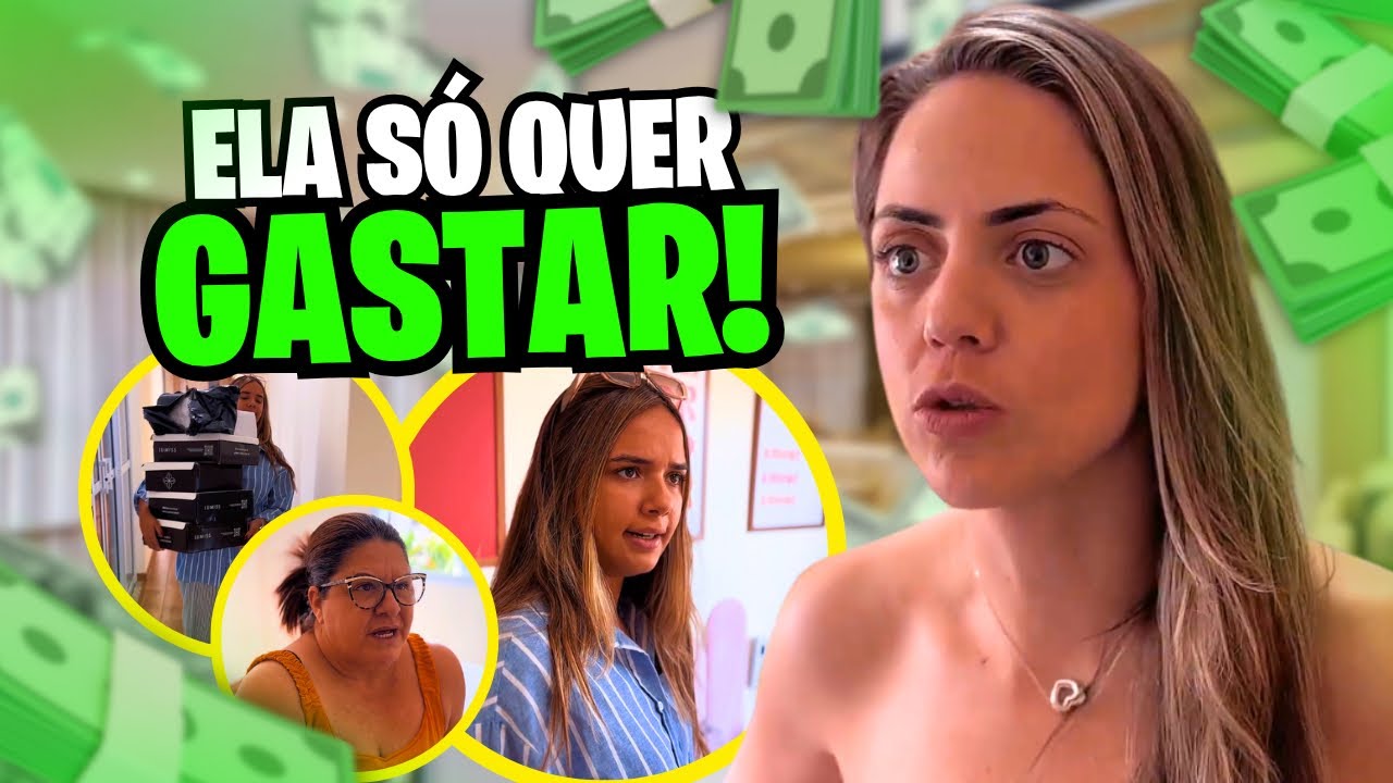 Minha mãe esta se matand0 de trabalhar pra bancar os luxos da minha irmã! 😣☹️