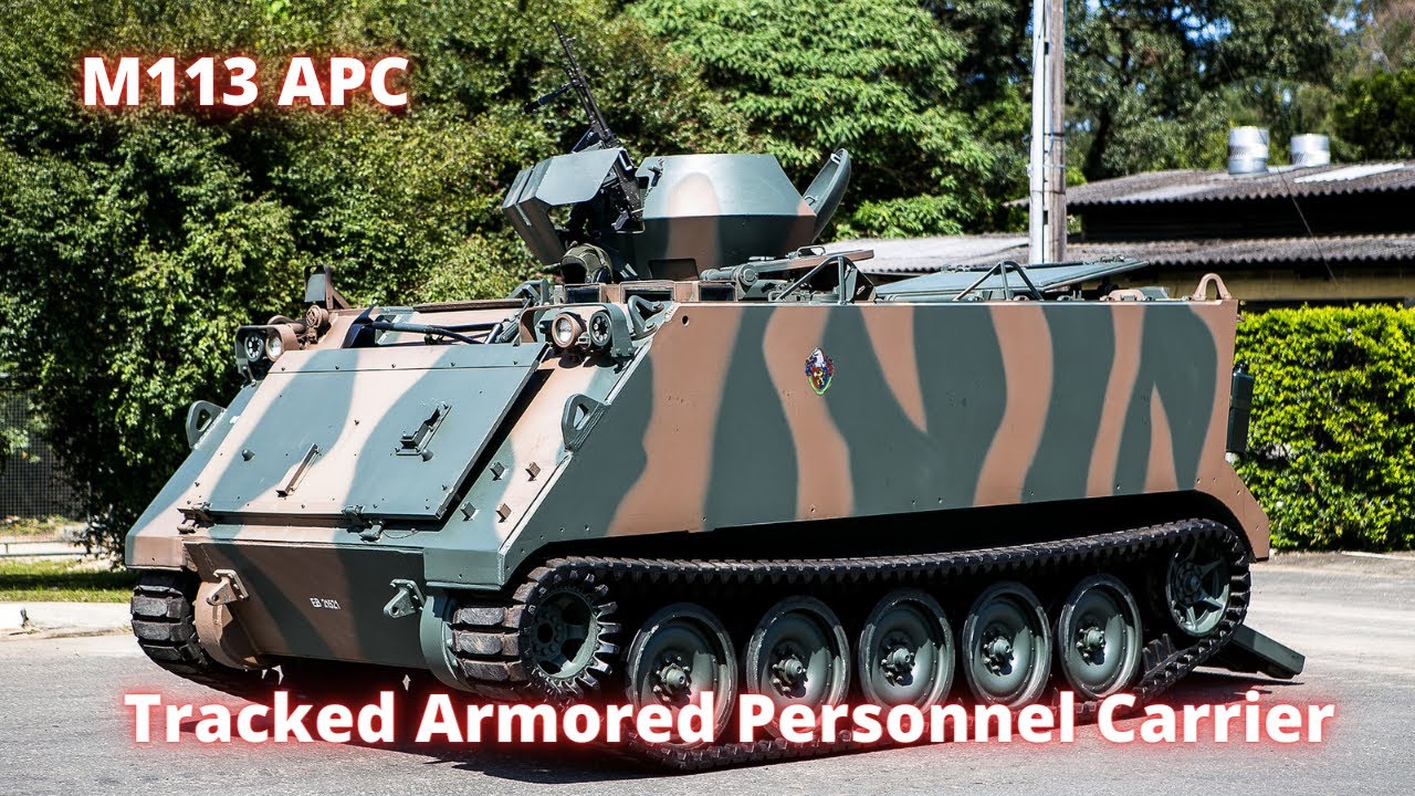 M113 APC Tracked Armored Personnel Carrier
