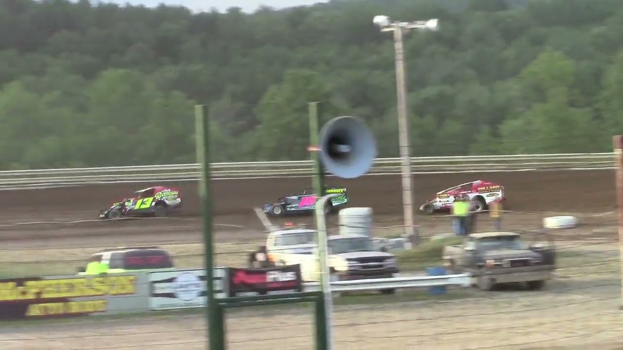 Hummingbird Speedway (7-16-22): BRP Big Block Modified Tour Heat Race #2