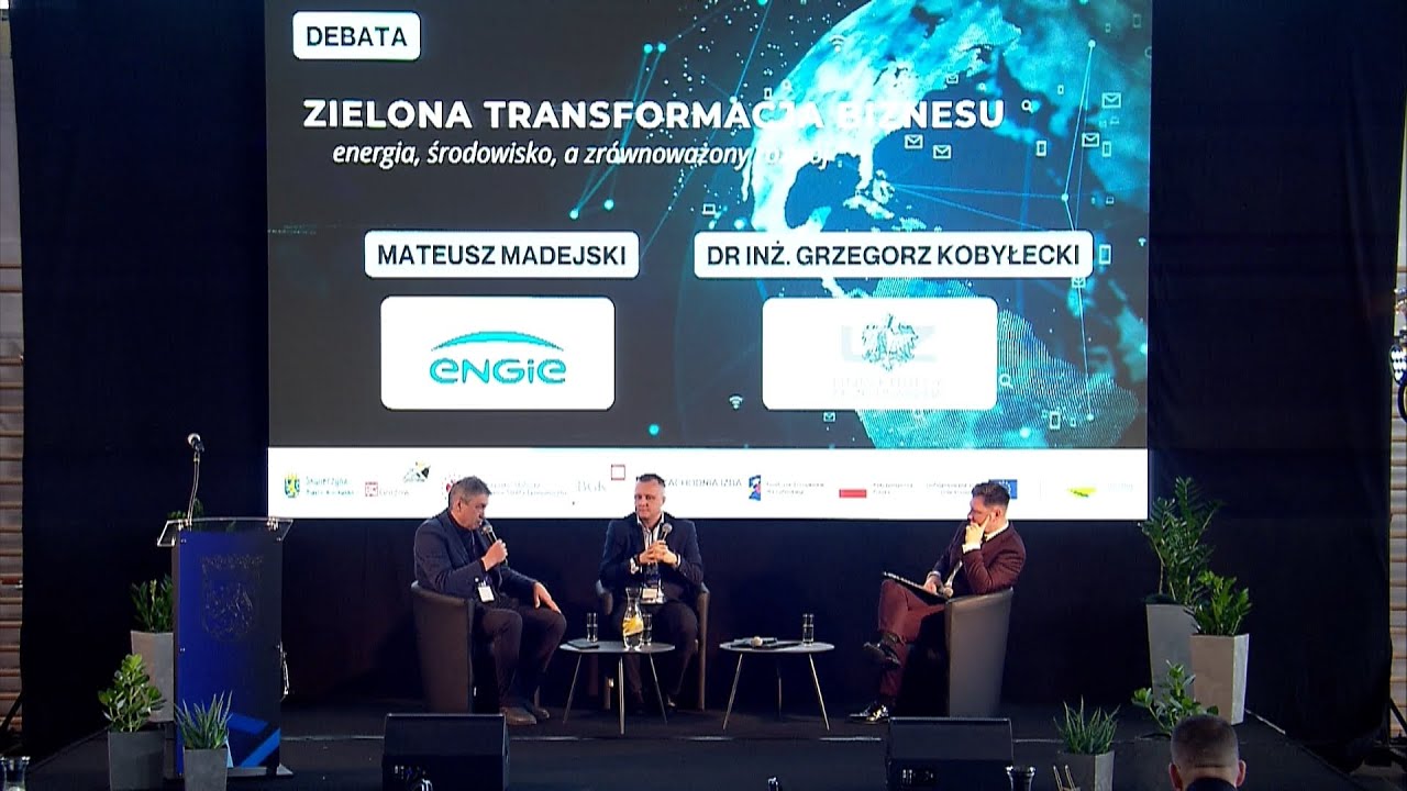 I Kongres Gospodarczy Skwierzyna 2025 - debata Zielona Transformacja Biznesu - część 8/9