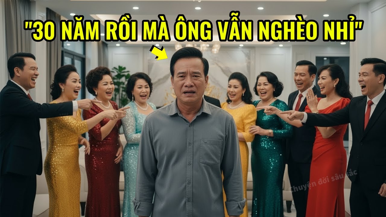 Anh đến tiệc tân gia 30 năm bị chế g.iễu vì nghèo và màn lật mặt khiến kẻ khinh người phải khiếp sợ
