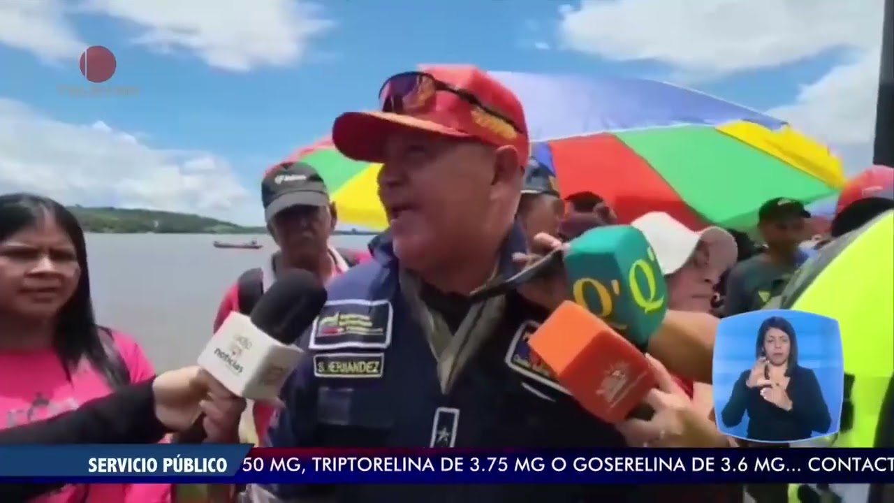 Ciudad Bolívar sigue en alerta roja por crecida del Orinoco –El Noticiero emisión meridiana 19/08/25