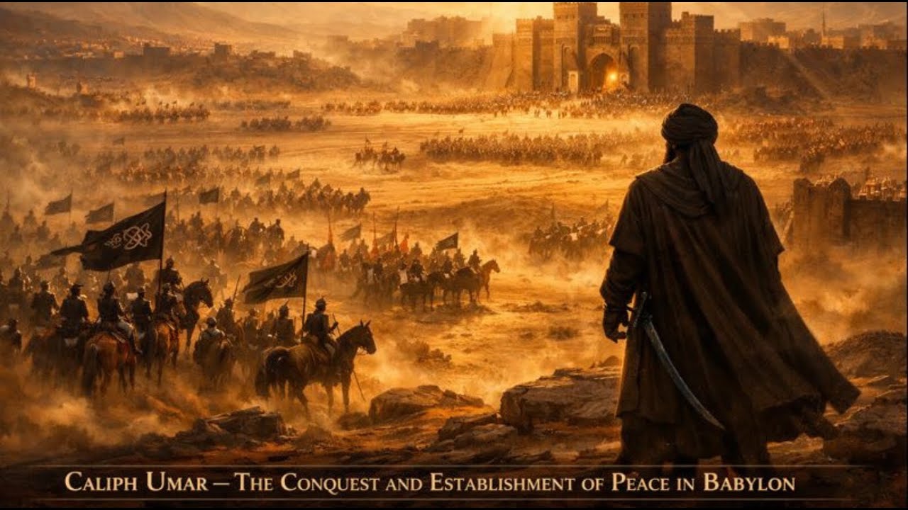 The Conquest of Babylon (Babel) — Hazrat Umar RA Era of Justice and Peace |اسلامی تاریخ کی سنہری فتح