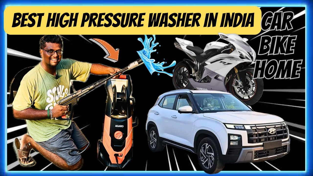 Best high pressure washer in india⁉️AGARO Royal High Pressure washer Review Tamil