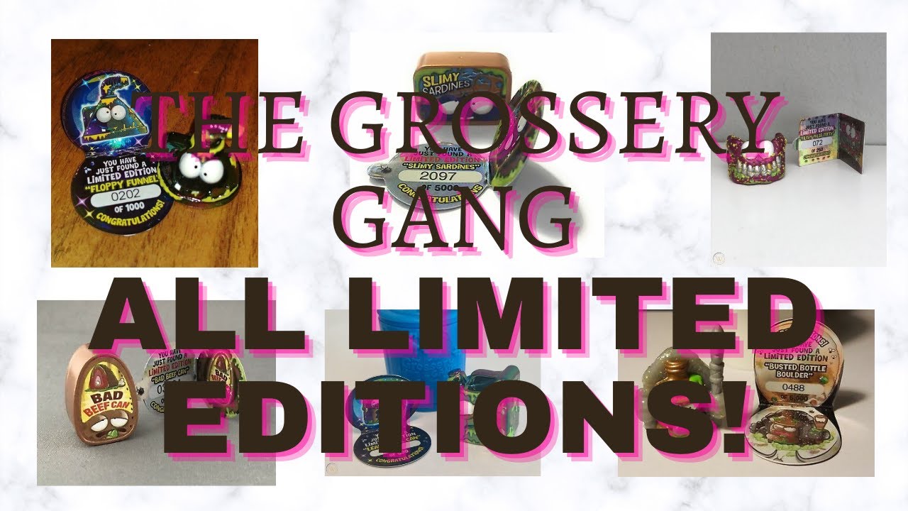 Moose The Grossery Gang: Complete Limited Edition Collection (Series 1-5)