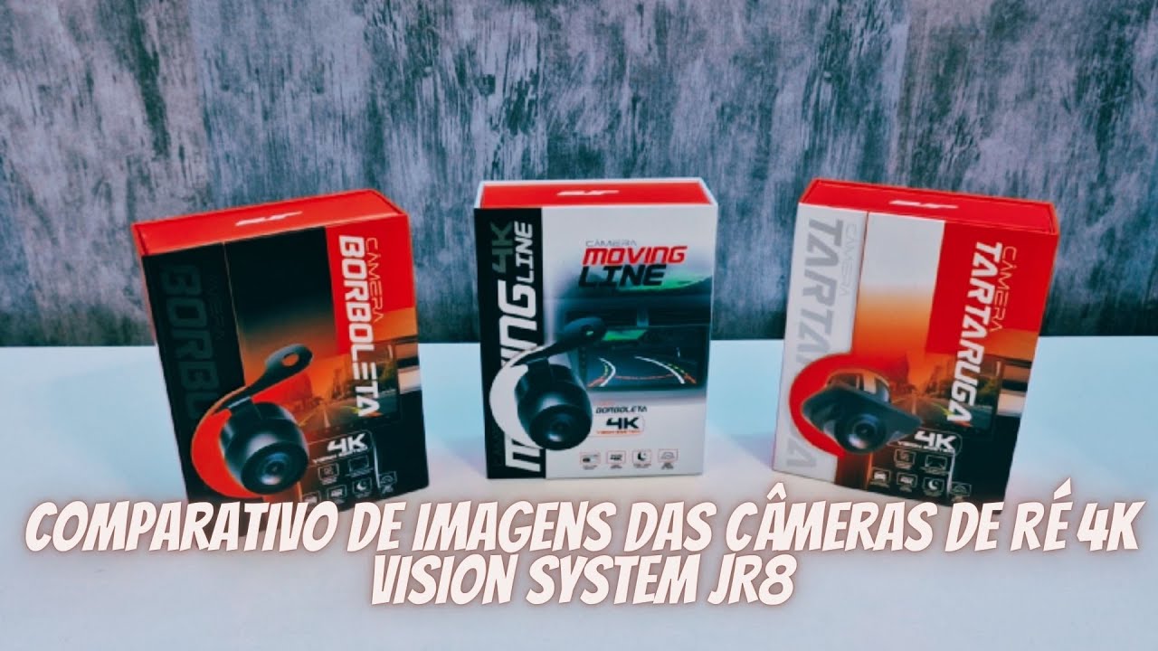 Comparativo de imagens das Câmeras de 4k JR8