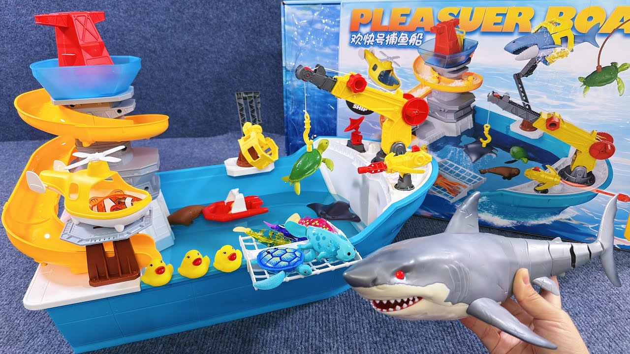 15 minutes of satisfying unboxing，Zuru Robo Alive Boats & Sliding Ship Playset ASMR | Toy Review