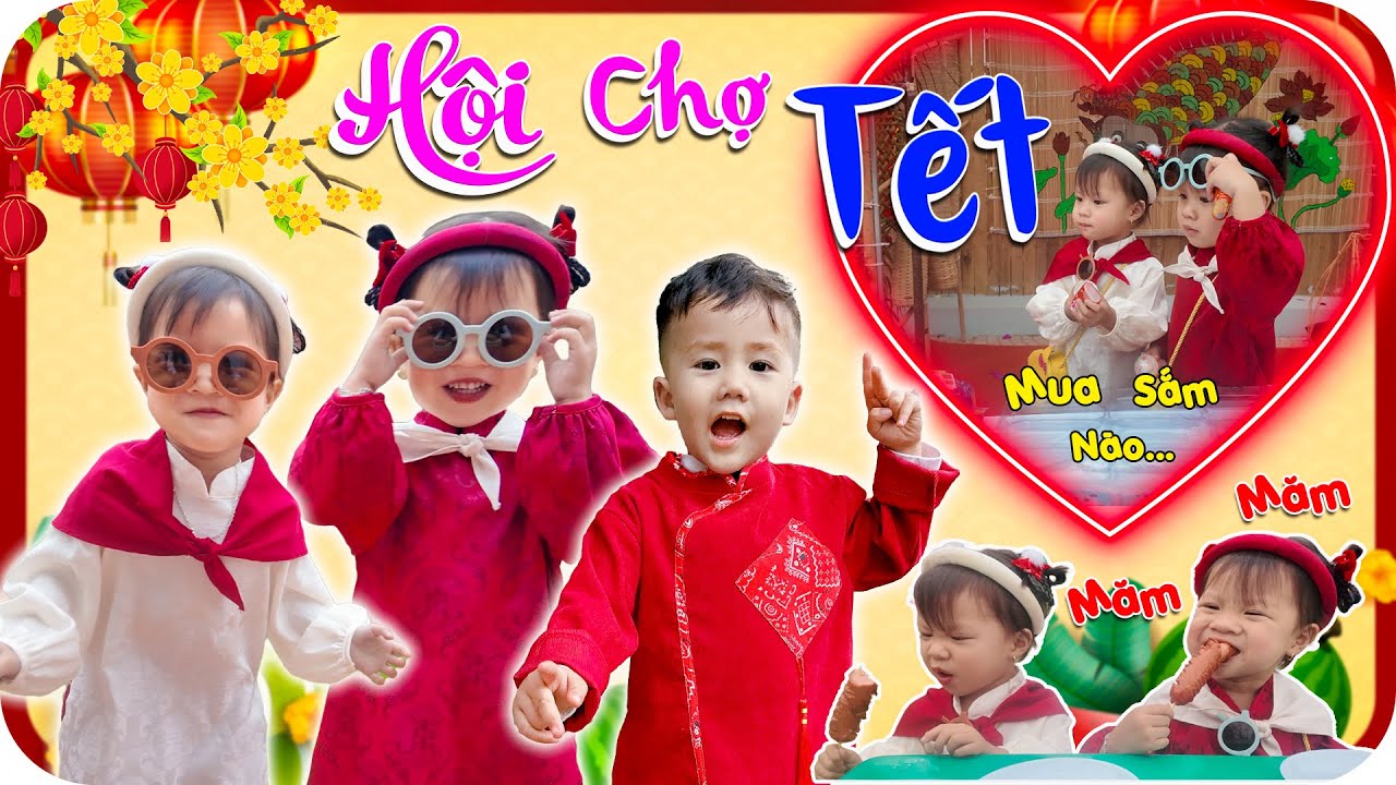 Khám Phá Hội Chợ Tết Cùng Các Thành Viên Nhí Team Minh Khoa TV