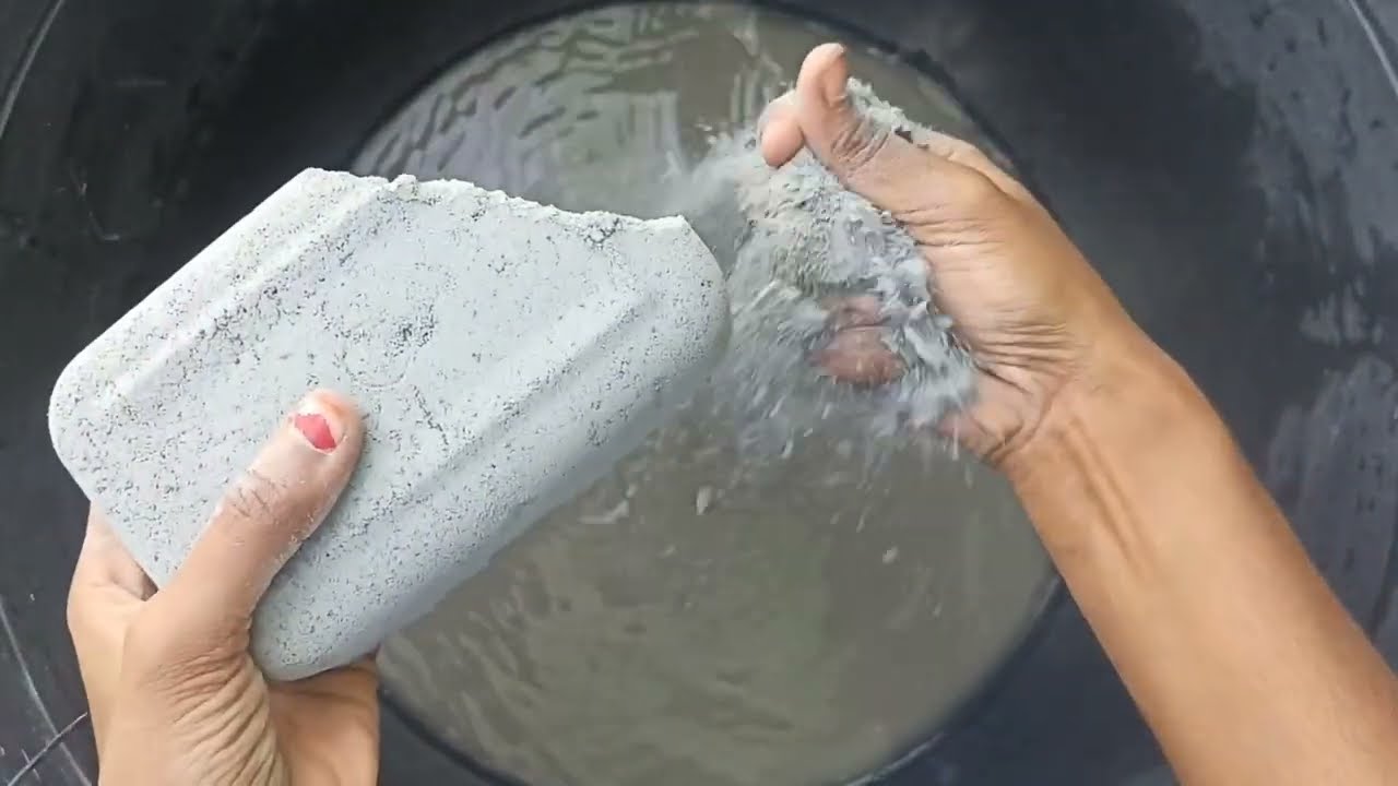 Cement  crumbling 💦 #shots #shortvideo #trending #viral #youtube #youtubeshorts #asmr #tamil