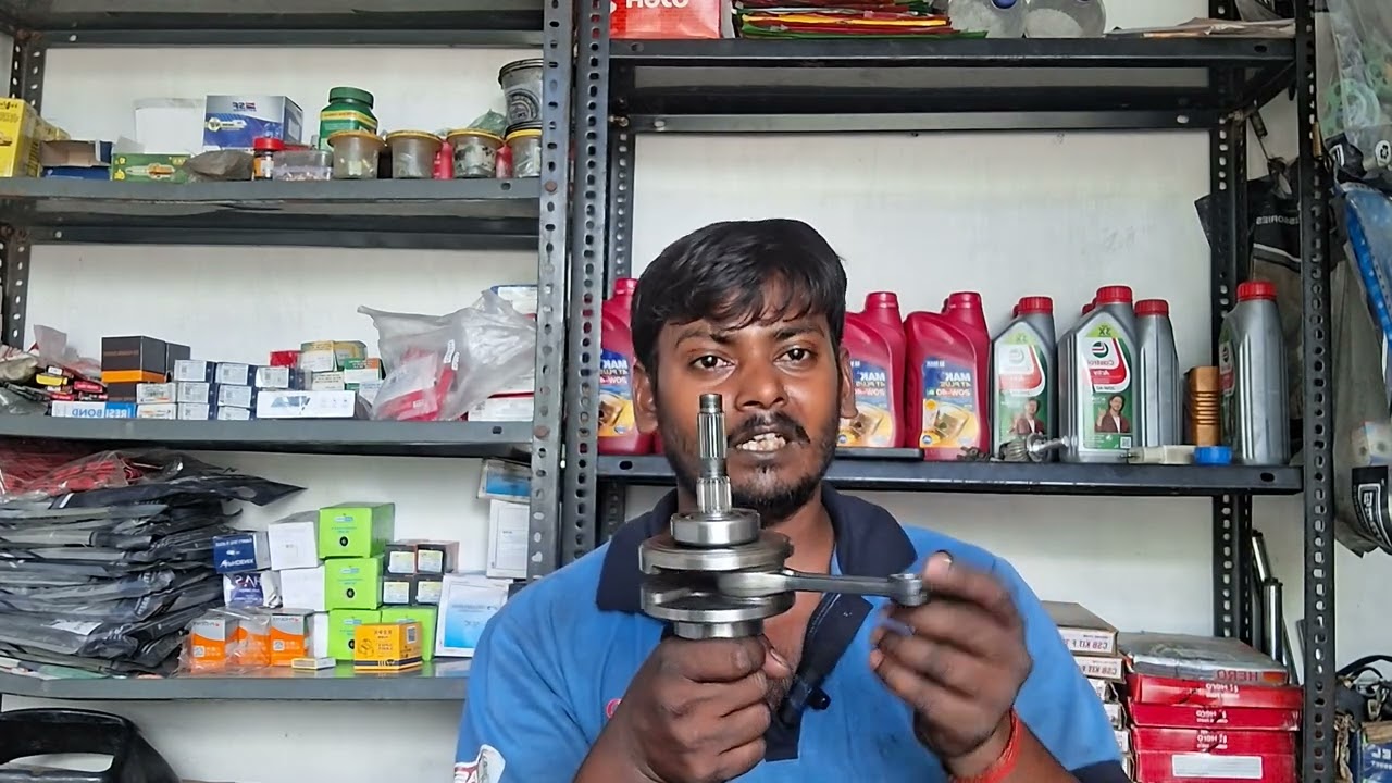 Hero Splendor बाइक में नया Connecting Rod कैसे फिट करे _  पूरा तरीका देखे लाईव!,😱🔧