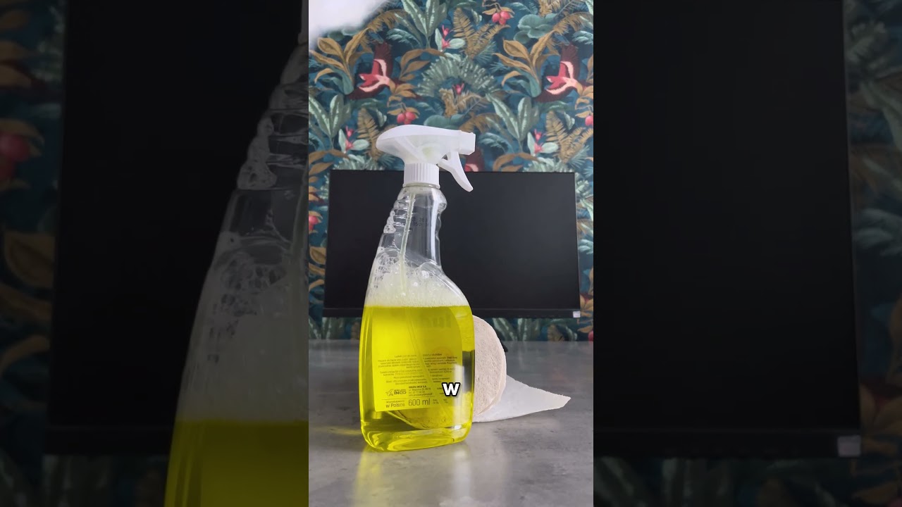 Monitor bez smug, poznaj na niego spos&oacute;b! 🤩 #monitorcleaning #monitor #fyp