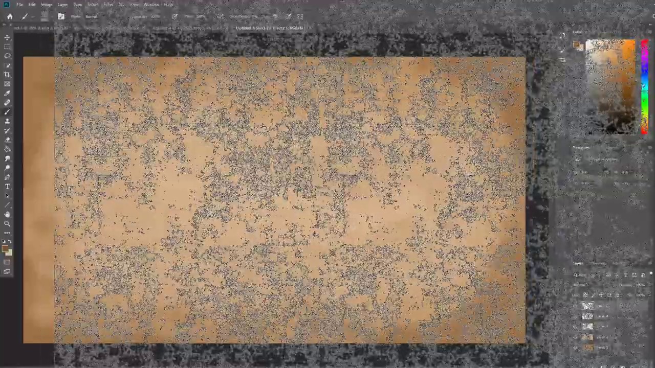 Make weathered Parchment in under 5 minutes Photoshop CC