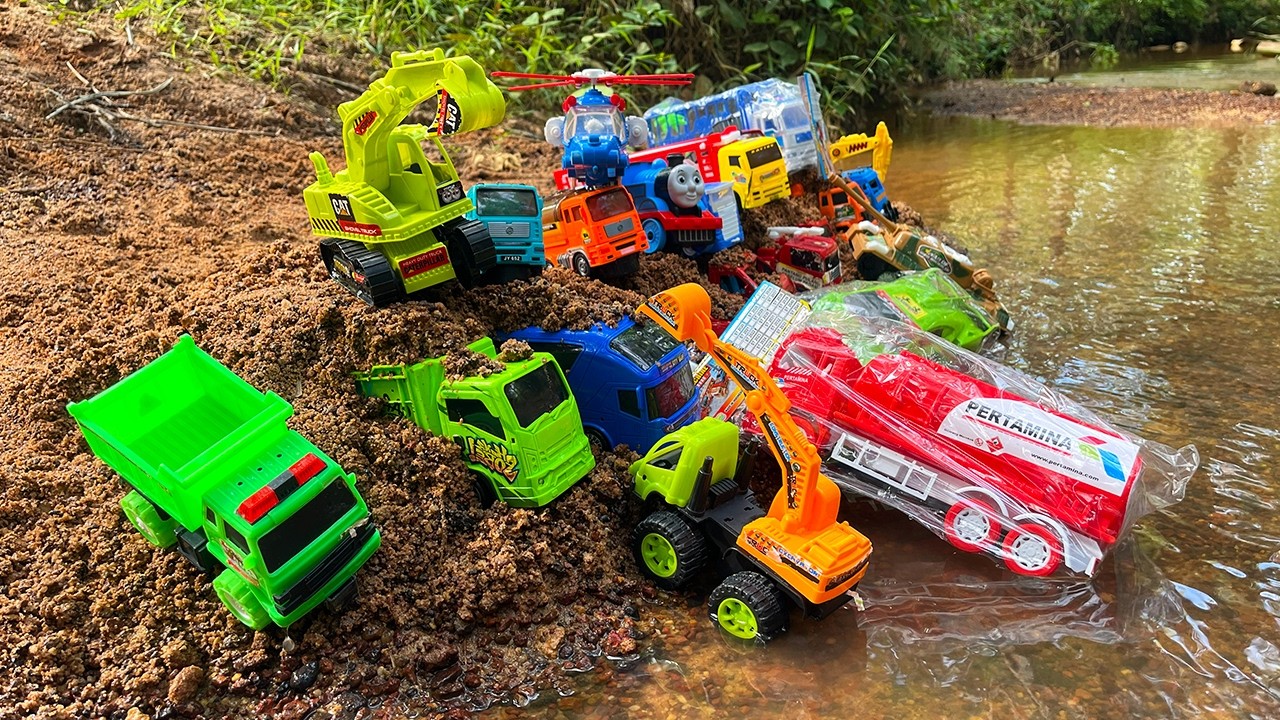 Trukc cars, excavators, city buses, cement mixer trucks, steel tanks,