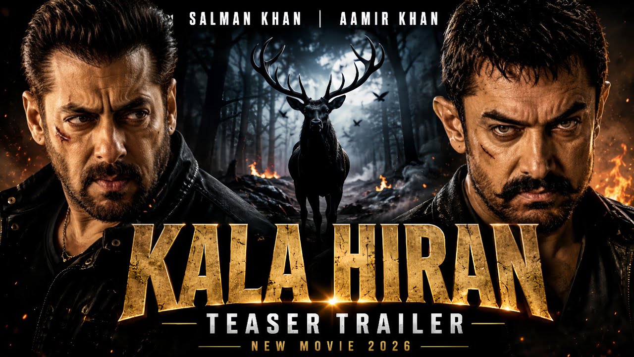 BLACKBUCK Teaser Trailer | Salman Khan | Aamir Khan | New Movie 2026
