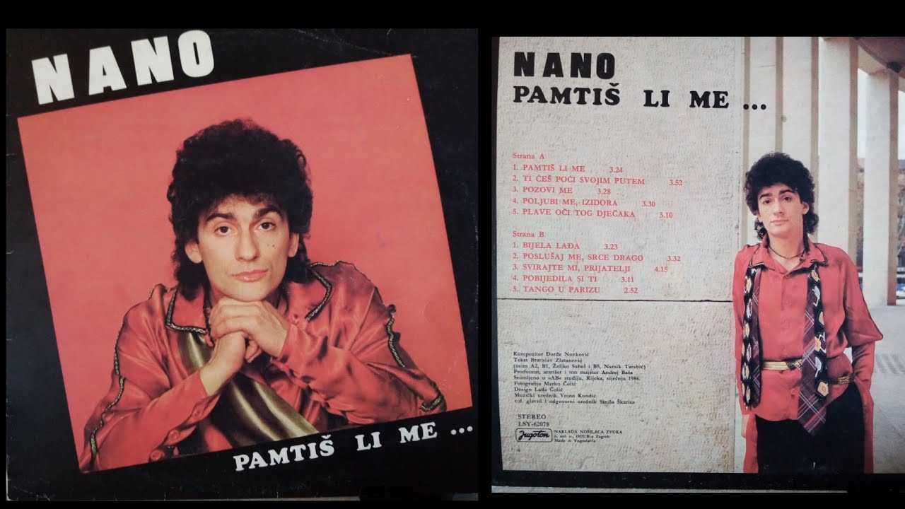 Nano Pr&scaron;a - Bijela lađa -1986- /vinyl-album/ ORIGINAL - RIP