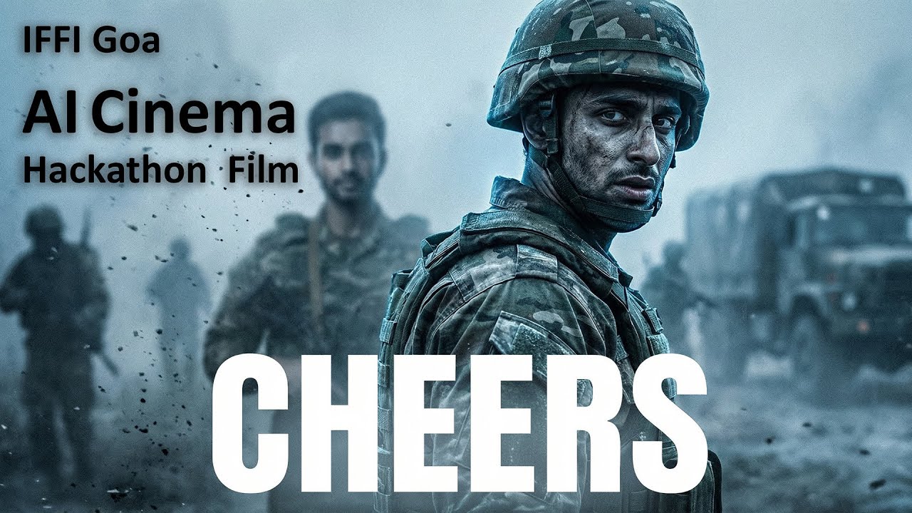 CHEERS &ndash; A 48-Hour AI War Film (IFFI Goa Cinema Hackathon)