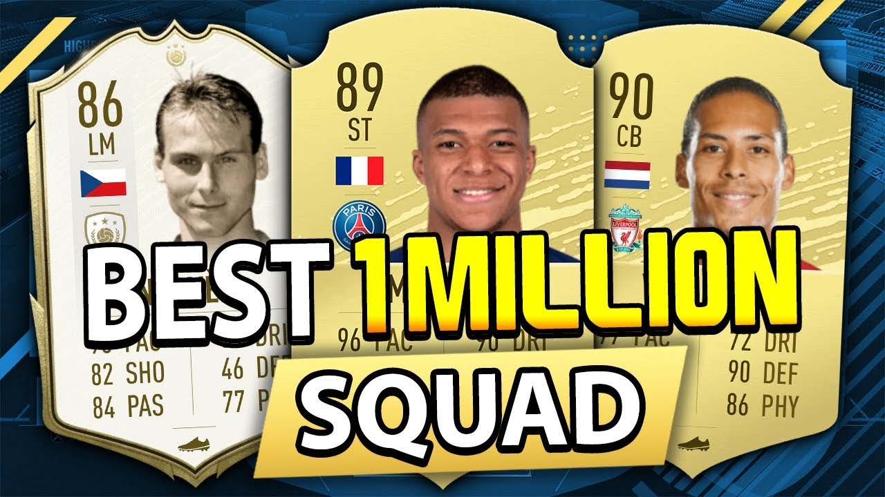 BEST POSSIBLE 1 MILLION COIN TEAM ON FIFA 20?