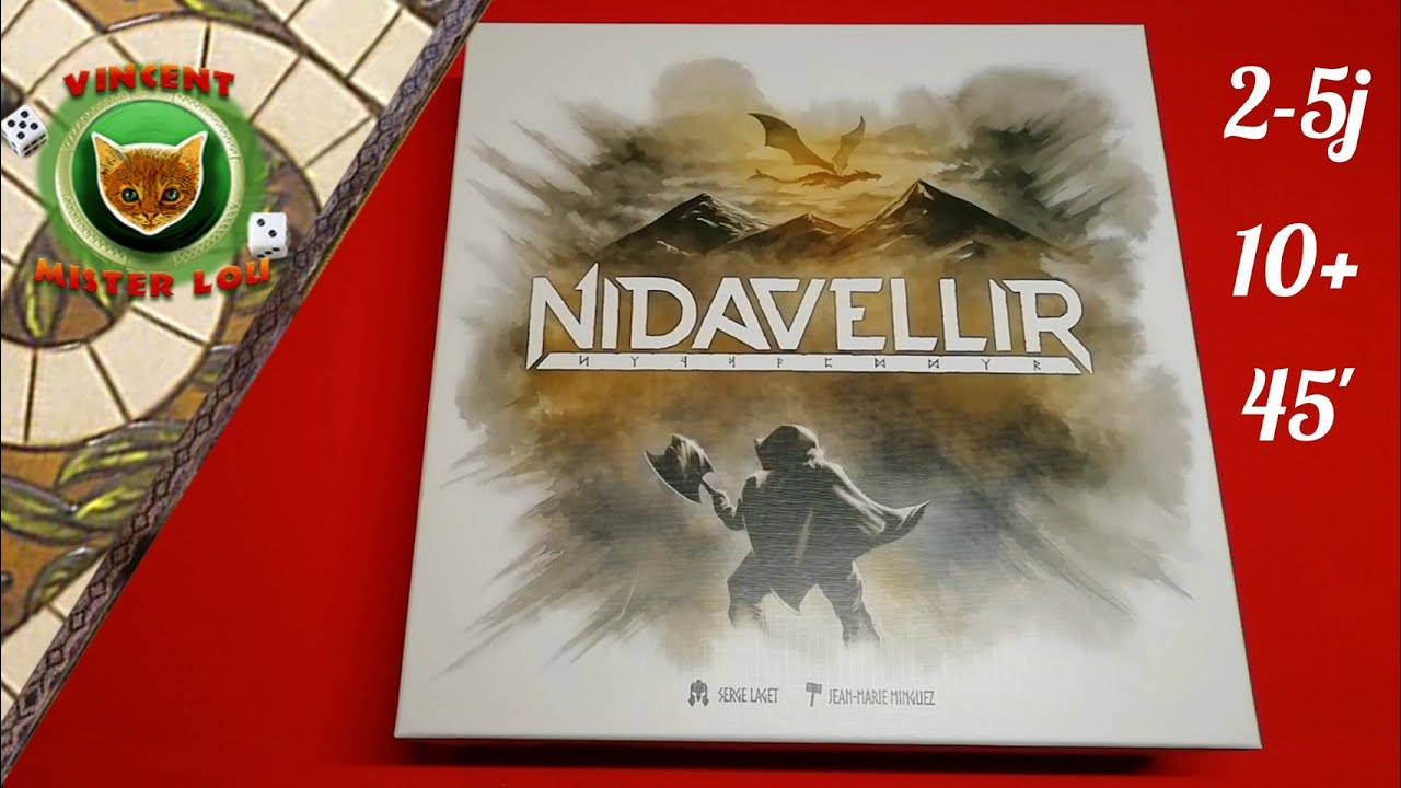 Une partie de Nidavellir (2 joueurs)