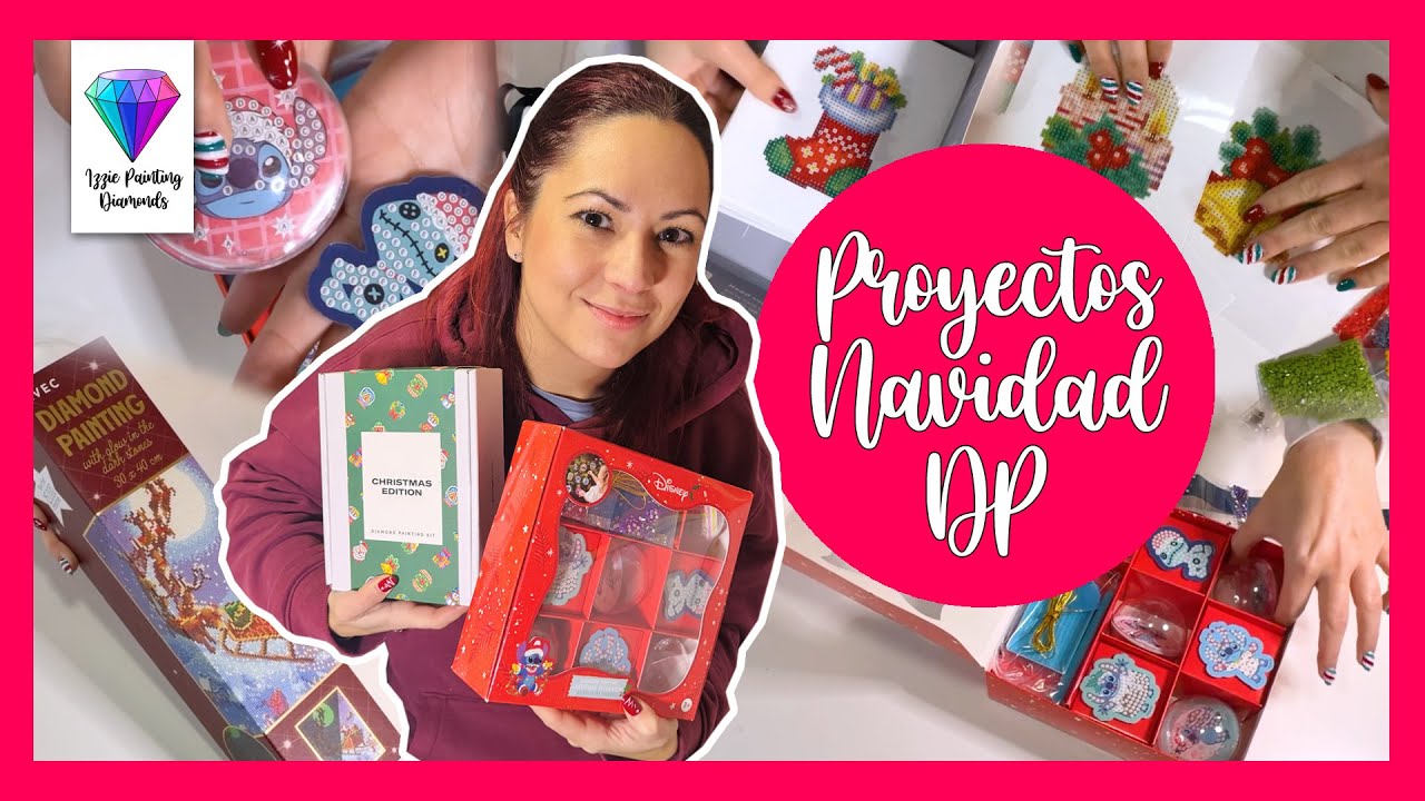Proyectos Navideños de Diamond Painting