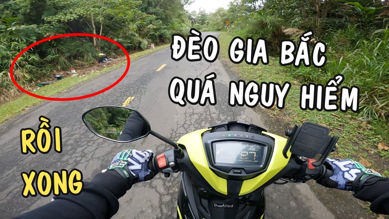 Tour quay đầu Đèo Gia Bắc Exciter 74+8 gặp sự cố nghiêm trọng khi đang đổ đèo