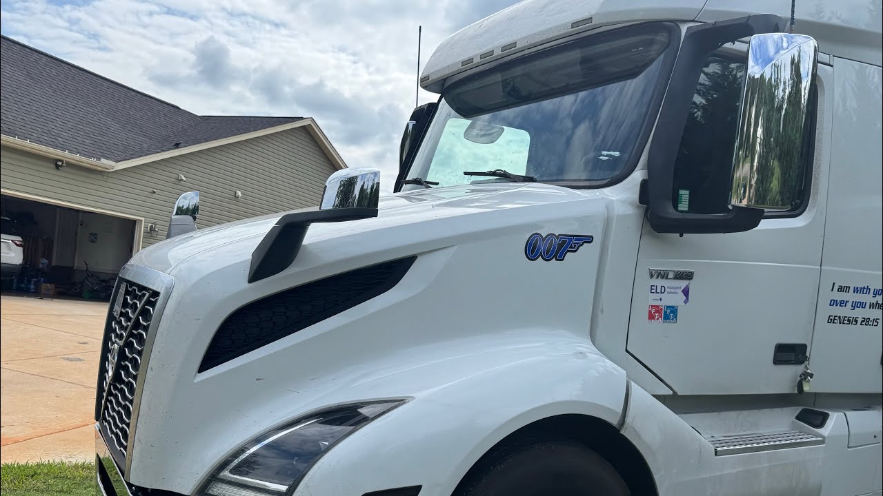 How to install chrome mirror covers on a 2019 Volvo VNL 760. Door & Hood Mirrors. 