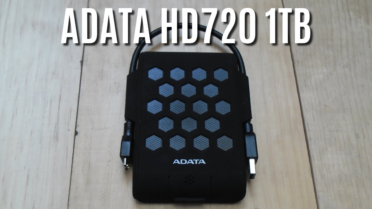 💾 Disco Duro Externo RESISTENTE al AGUA y las CAIDAS [Adata HD720][1TB]
