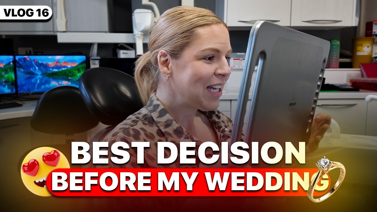 We gave her a perfect smile in time for her wedding! Life of a cosmetic dentist Vlog 16