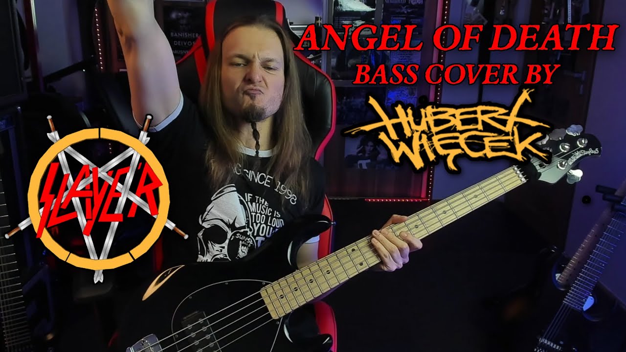 Slayer - Angel of Death bass cover by Hubert Więcek