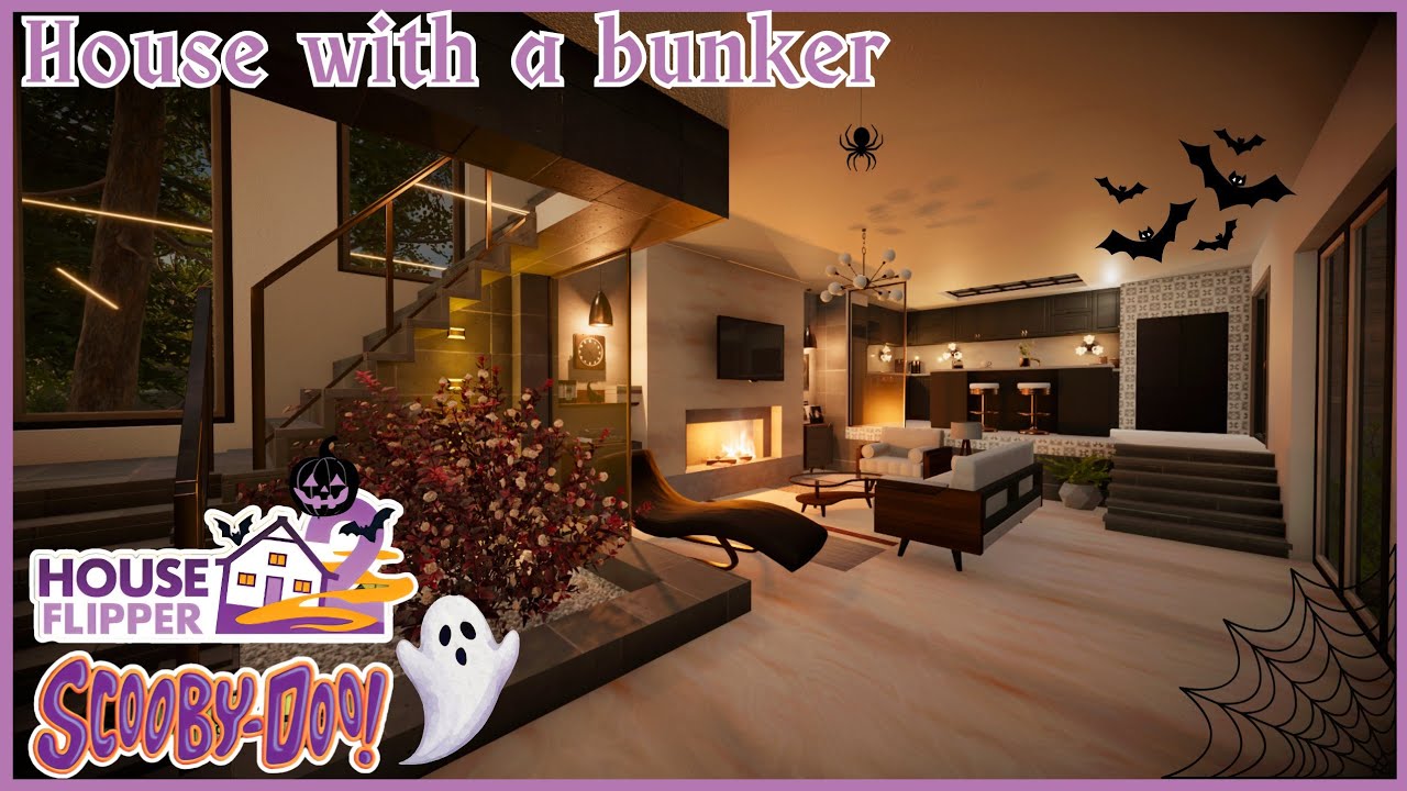 House Flipper 2 | Scooby Doo DLC | Flipping a House with a Bunker | Full Renovation & Tour