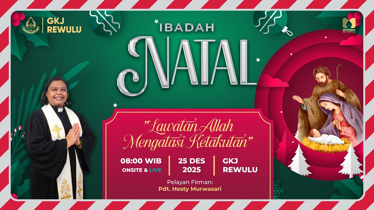 🎄 Ibadah Natal 2025 - GKJ Rewulu