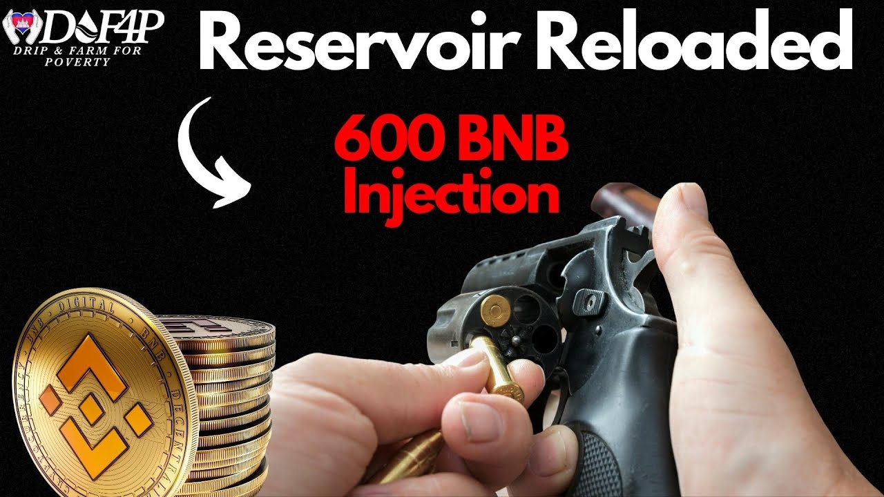 Drip Network Reservoir support for price stability and 600 BNB added