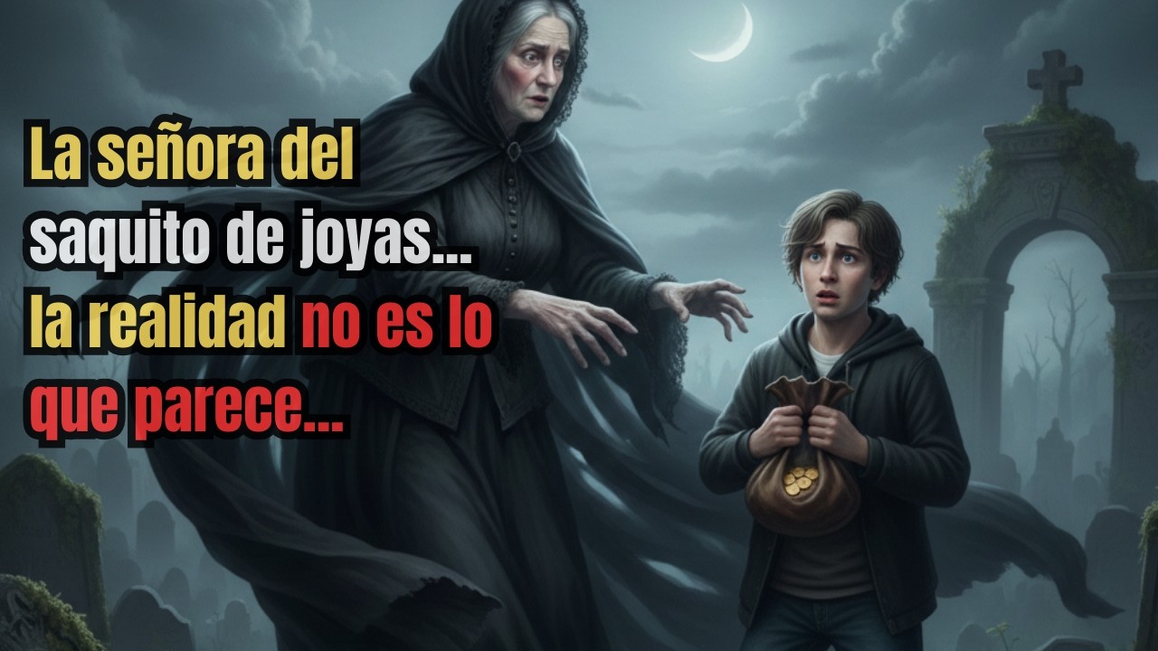 La señora del saquito de joyas... compadre la realidad no es lo que parece...