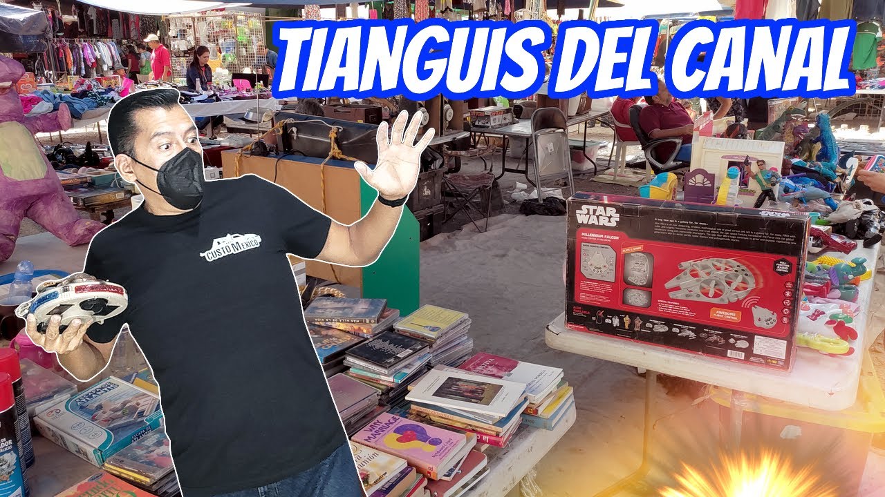 ¡PASO ALGO INESPERADO EN EL TIANGUIS! - Buscando Hot Wheels y Juguetes Valiosos TIANGUIS DEL CANAL