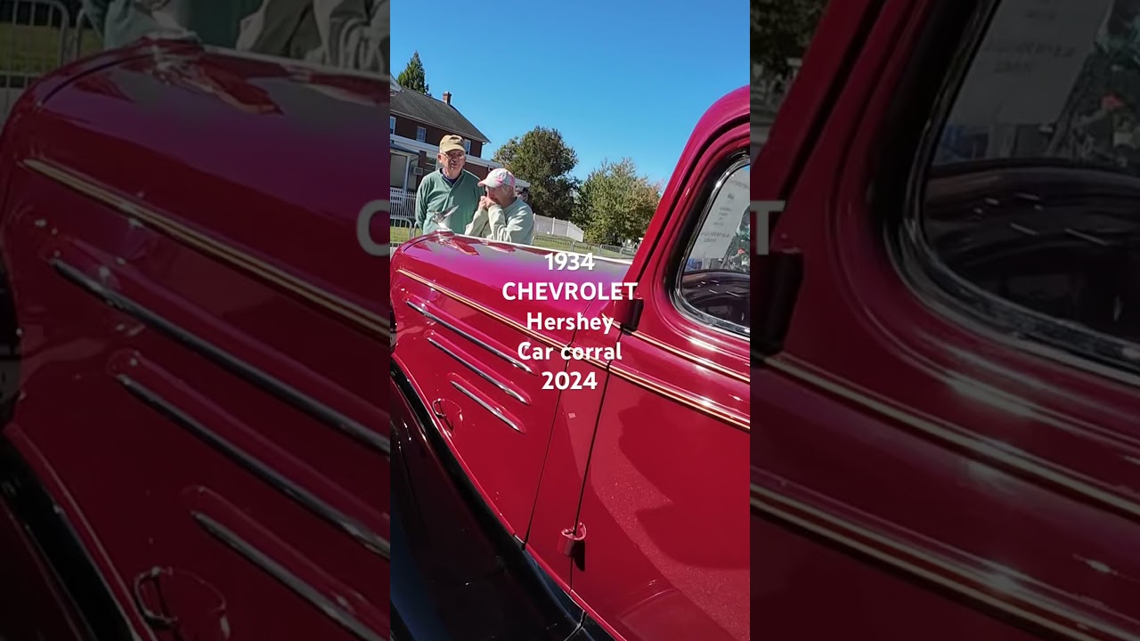 1934 CHEVY MASTER DA awards winner Hershey Car Corral fall 2024 Super Swap