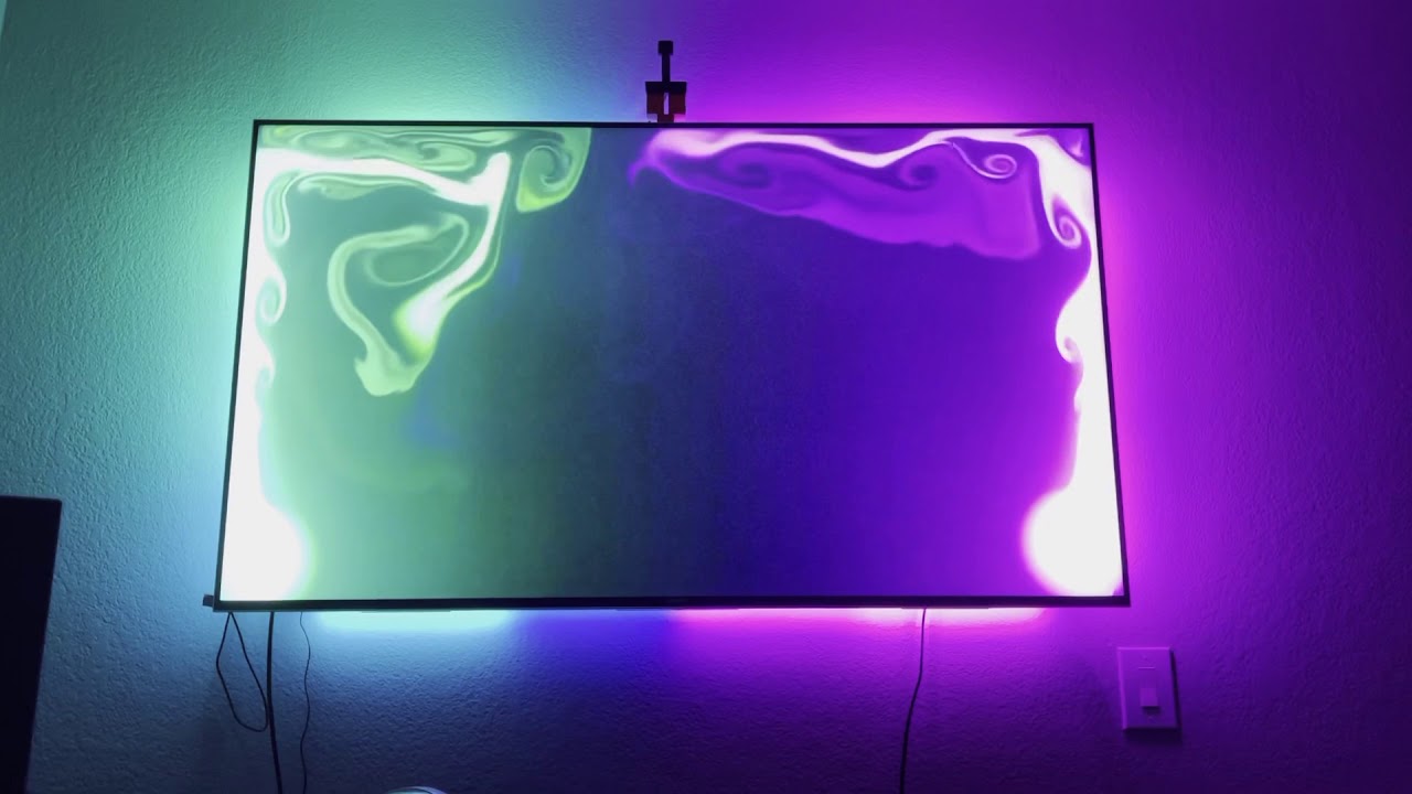 Govee Immersion RGBIC LED TV Backlight Test on Sony X900H